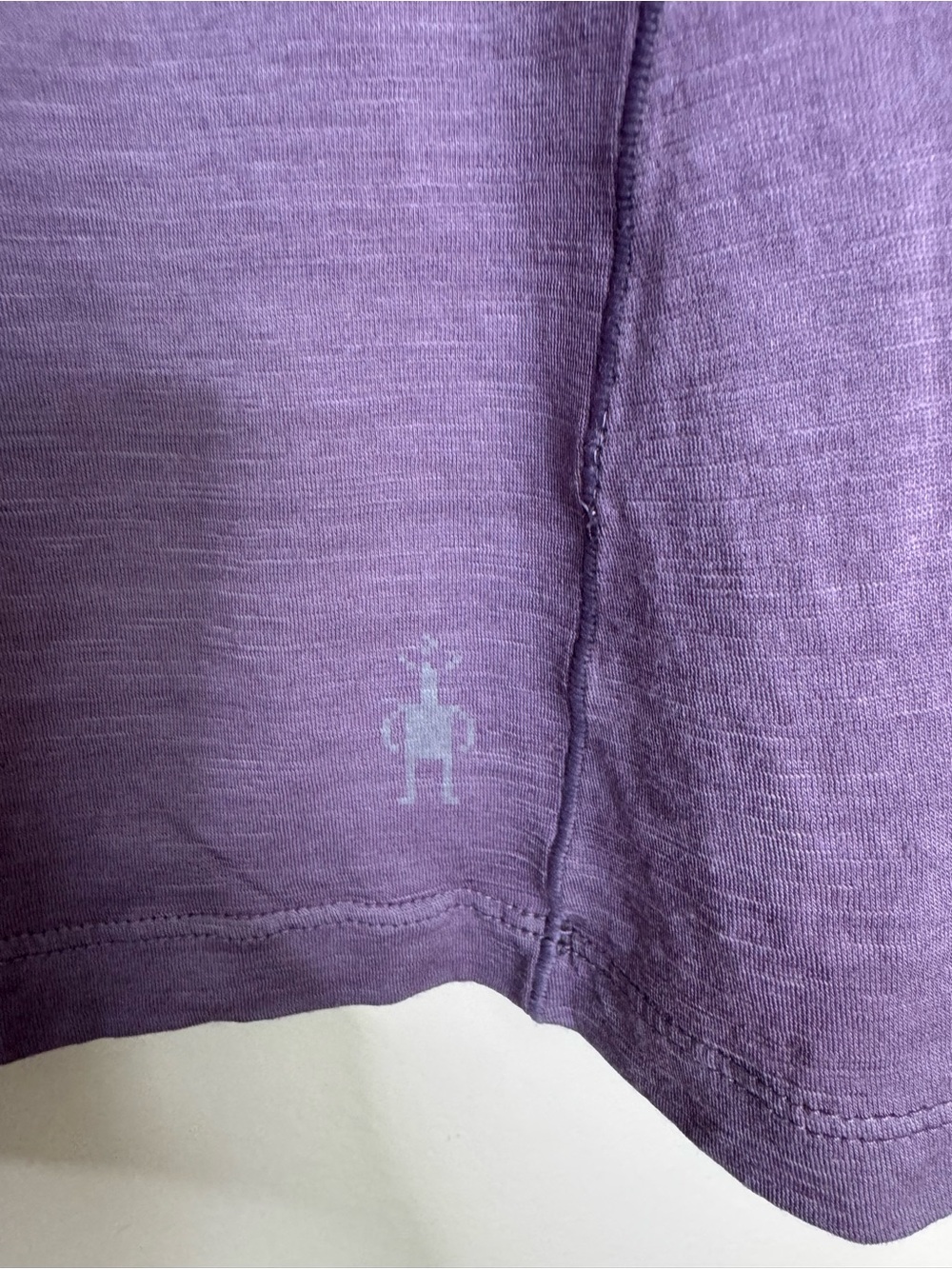 Smartwool Base Layer Long Sleeve Crew Top in Lavender womens size Small - Picture 3 of 4